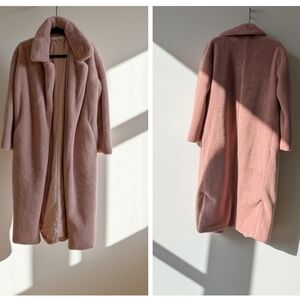Dance & Marvel Blush Teddy Jacket